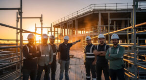 Texas construction workers